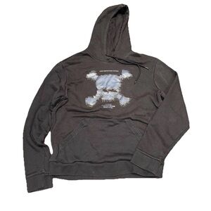 Oakley Crossbones Skull Hoodie “High Definition Optics” Mens Size L Black